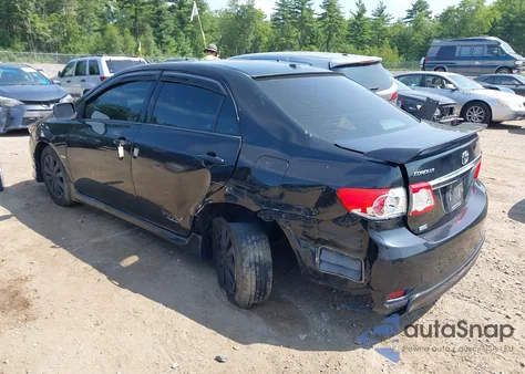 2012 Toyota Corolla S/Le z USA, uszkodzony, nr VIN 2T1BU4EE7CC853630